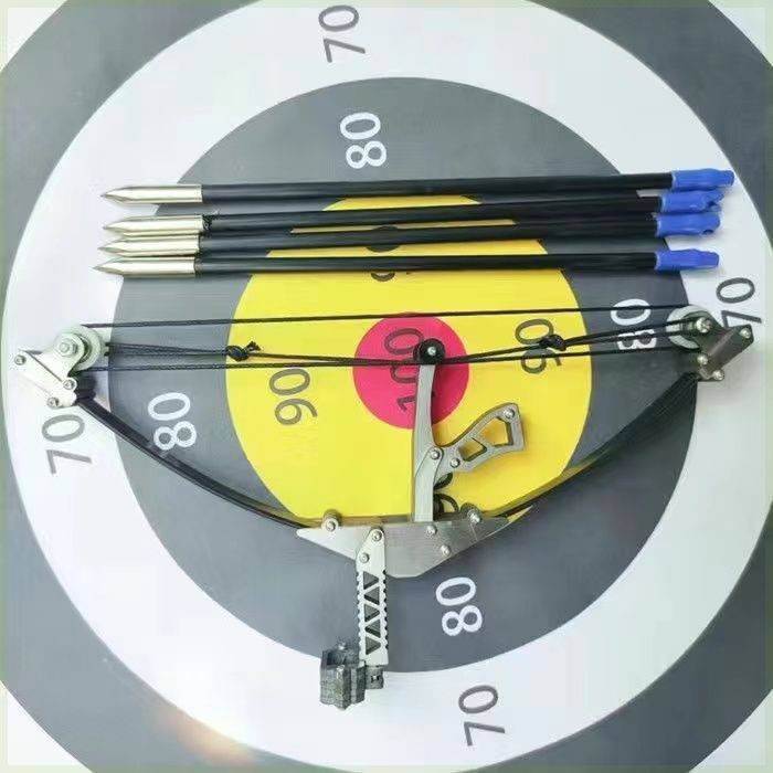 Alloy mini-complex bow + four bobble arrows